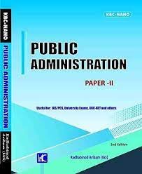 Aribam Paper 2 (Second Edition) Public Administration